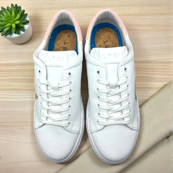 LØCI Origin Sneakers - White/Pink/Sand - Size US 10 / EU 42 - Picture 5 of 10